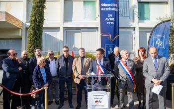 Commémoration du génocide Arménien en Mairie des 11&amp;12